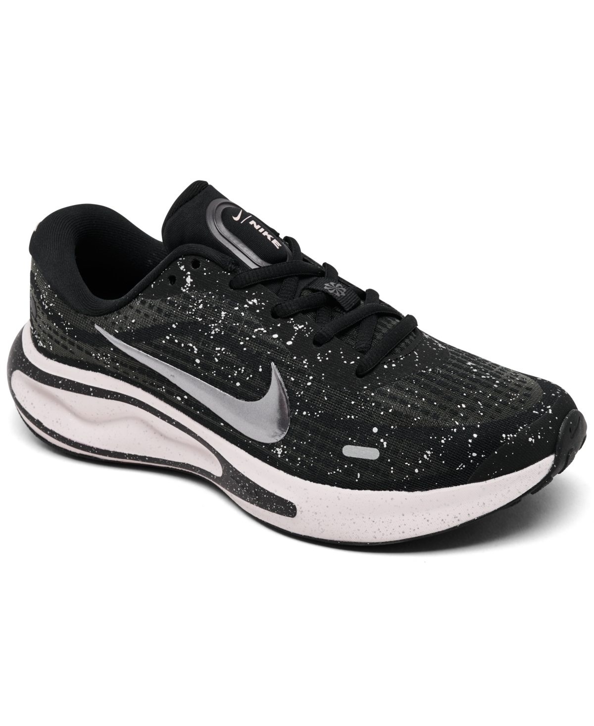 Nike Women's Journey Run Running Sneakers From Finish Line In Black