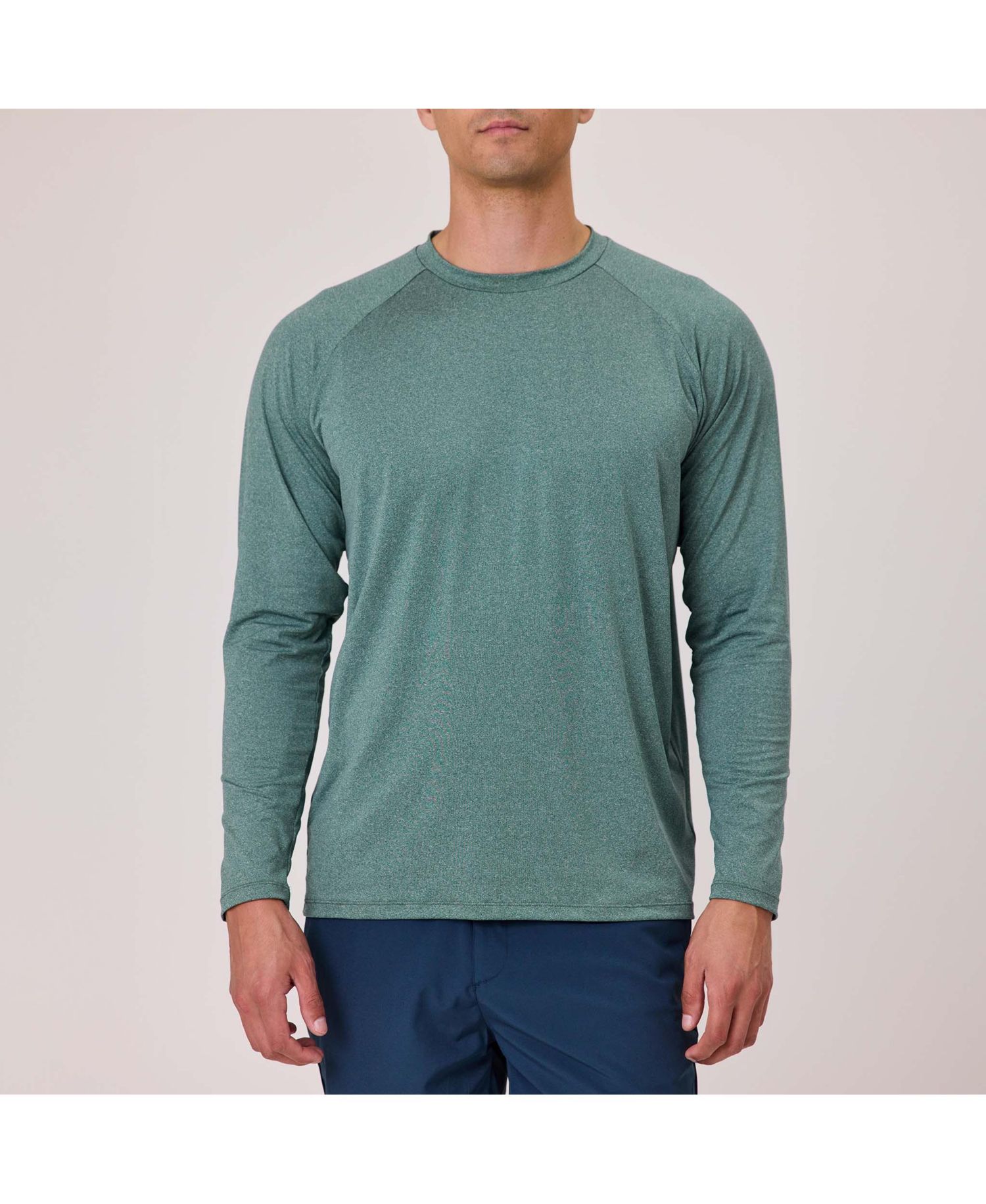 Men's Kiwi Green LS Outbound Tee