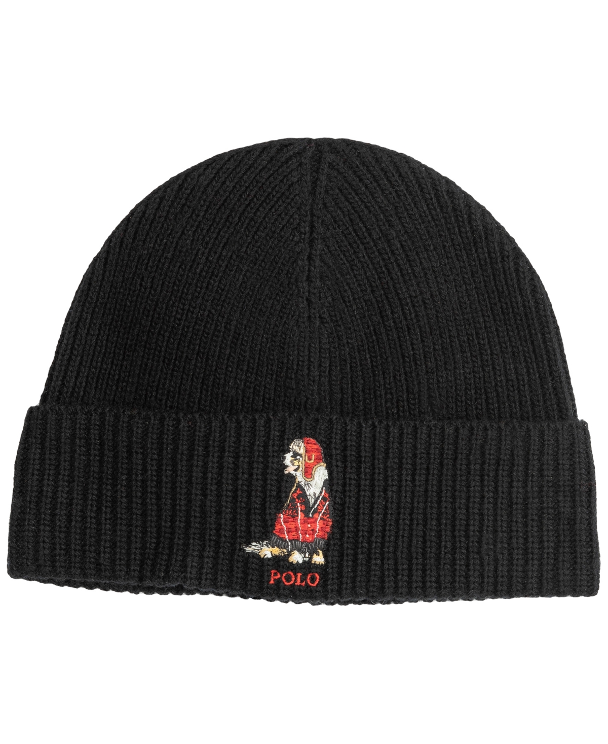 Polo Ralph Lauren Men's Holiday Dog Beanie Hat