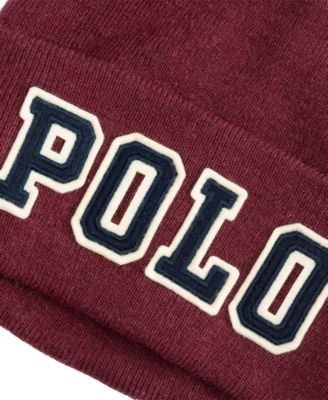 Men's Polo Patch Beanie Hat