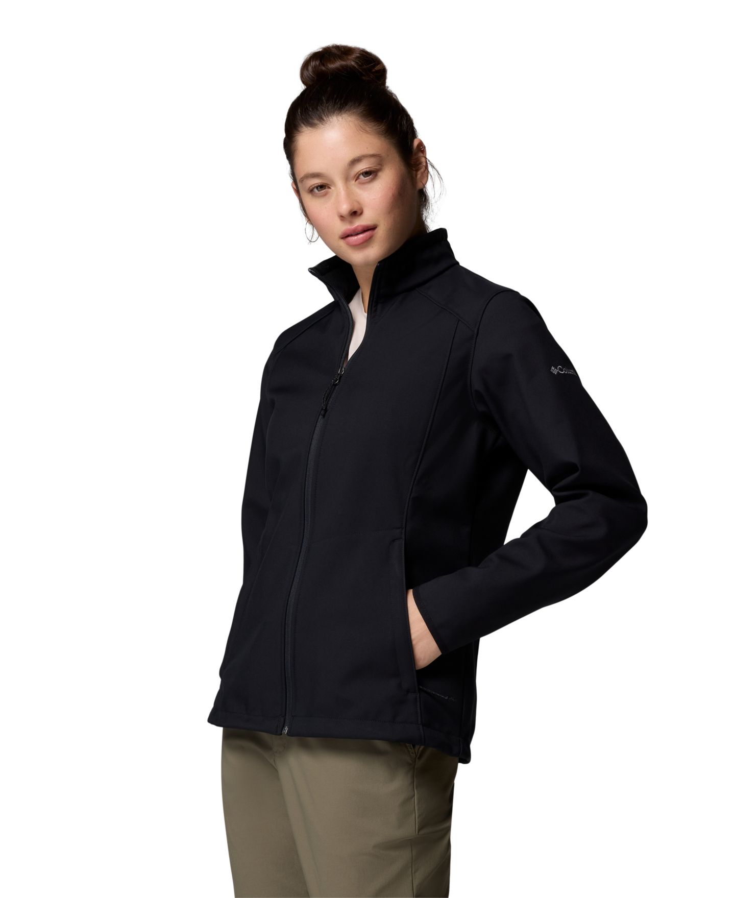 Женская куртка Columbia Kruser Ridge III Softshell, цвет: Чёрный — фото 3