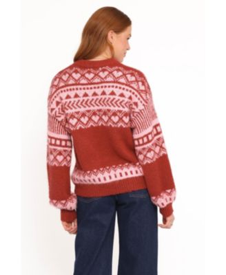 Women's Zinnia Fairisle Knit Sweater