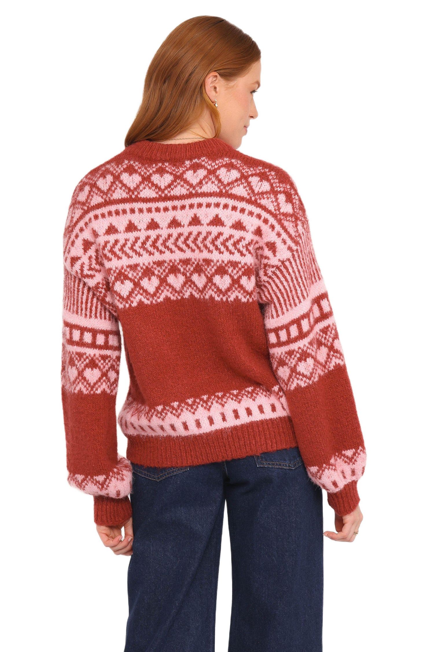 Women's Zinnia Fairisle Knit Sweater