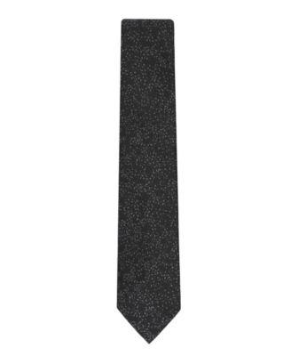 Men's Jean Floral Pattern Tie