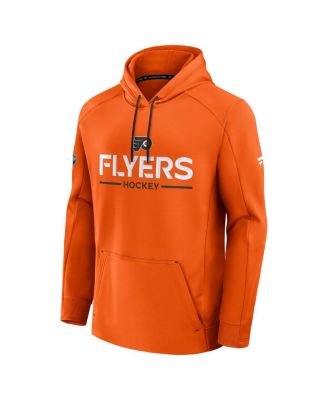 Men's Orange Philadelphia Flyers Authentic Pro Rink Hoodie