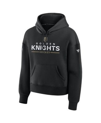 Women's Black Vegas Golden Knights Authentic Pro Primary Pullover Hoodie
