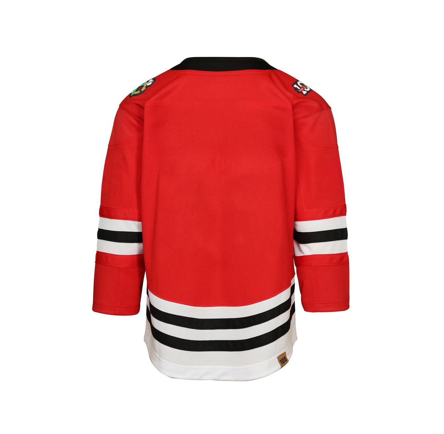 Big Boys and Girls Red Chicago Blackhawks Centennial Premier Jersey