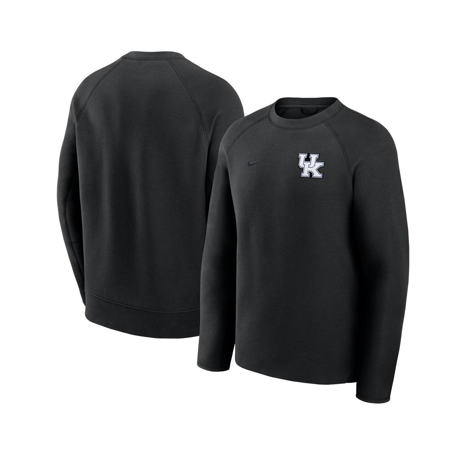Men's Black Kentucky Wildcats Tech Fleece Raglan Sweatshirt