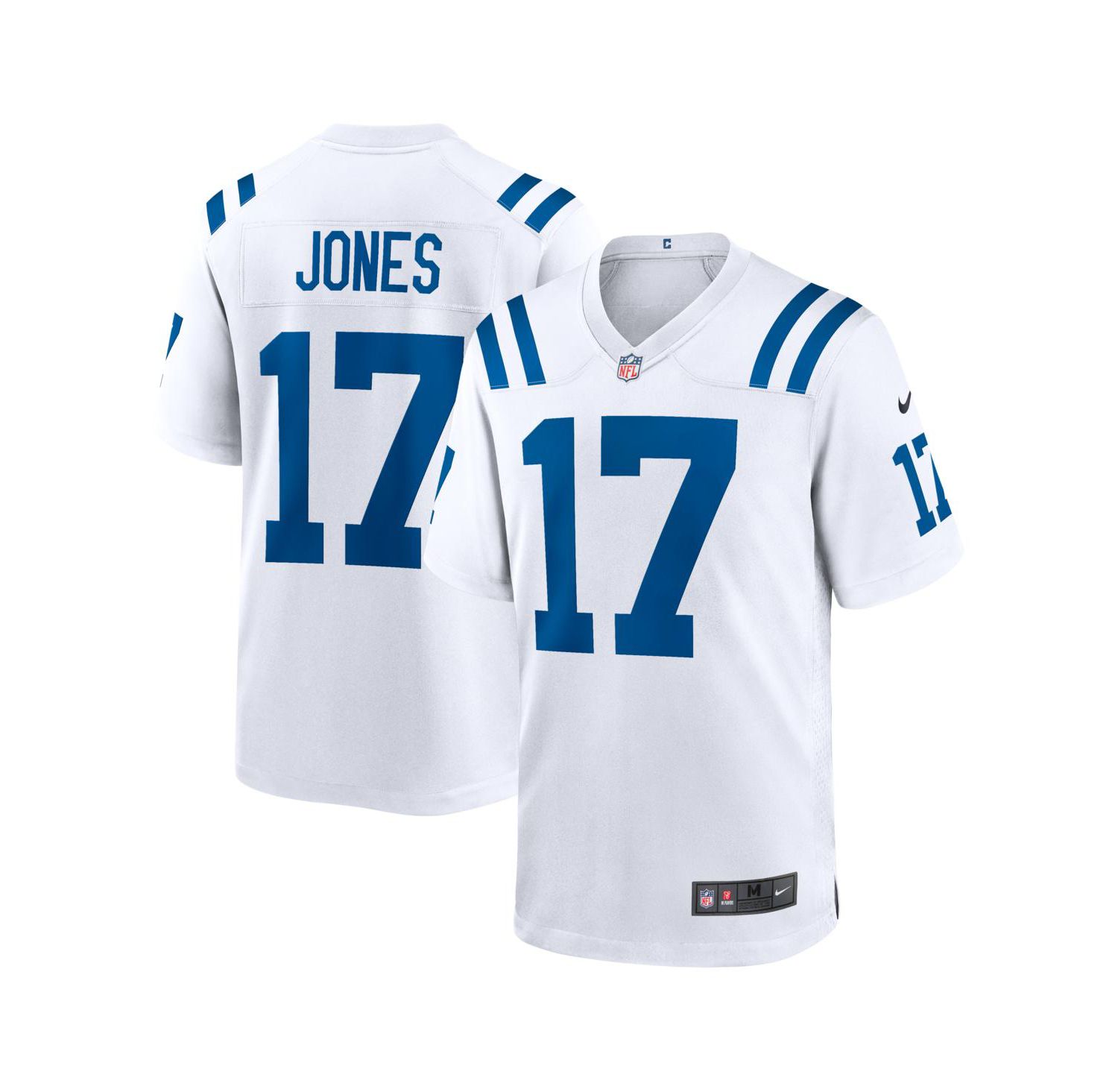 Men's Daniel Jones White Indianapolis Colts Game Jersey