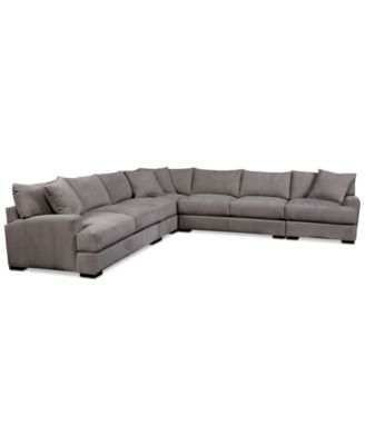 CLOSEOUT! Rhyder Fabric Sectional Collection, Created for Macy's