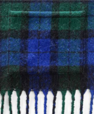 Women's Brushed Blanket Fringe Scarf