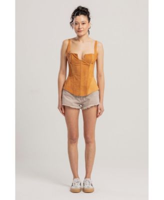 Women's Structured Corset Top