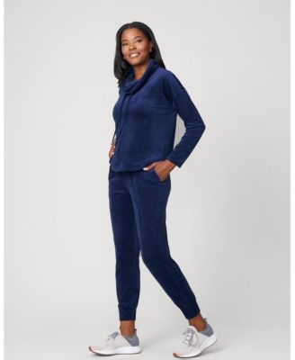 Women's Velour Cowlneck Jogger Set