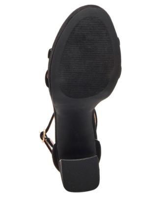 Women's Cady Strappy Platform Round-Toe Dress Sandals