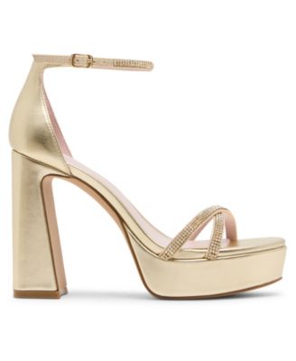 Women's Cady-R Strappy Platform Round-Toe Dress Sandals