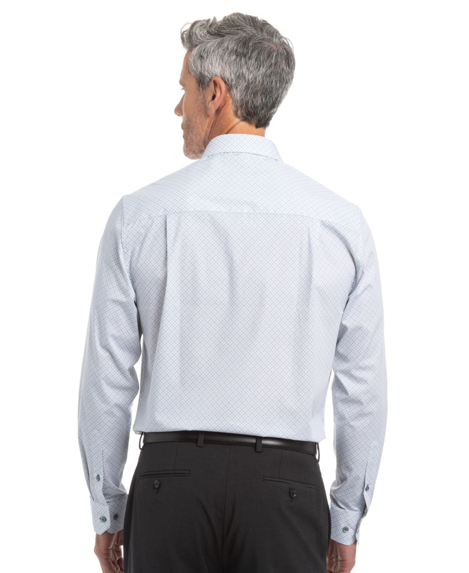 Men's Connected Square Modern-Fit Shirt