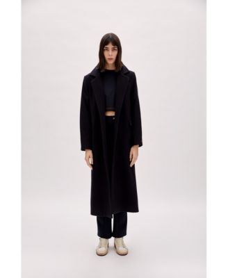Women's Wool-Cashmere Blend Coat