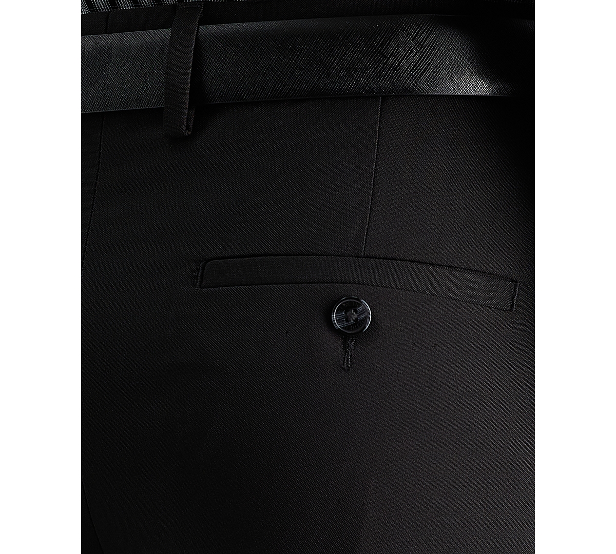 Kenneth Cole Reaction Men's Modern-Fit Micro-Check Dress Pants