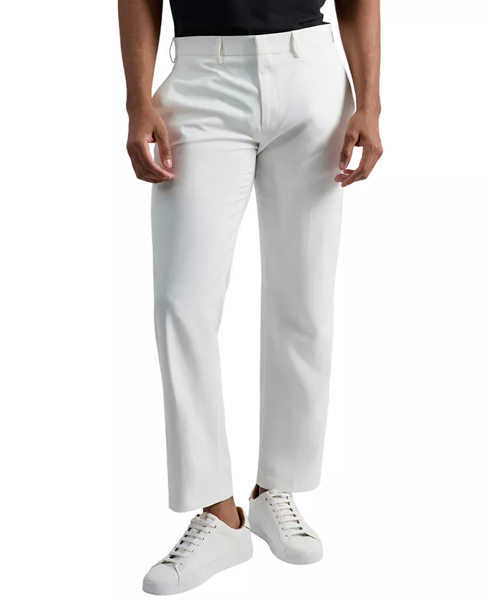 Men's Modern-Fit Micro-Check Dress Pants - thumbnail 9