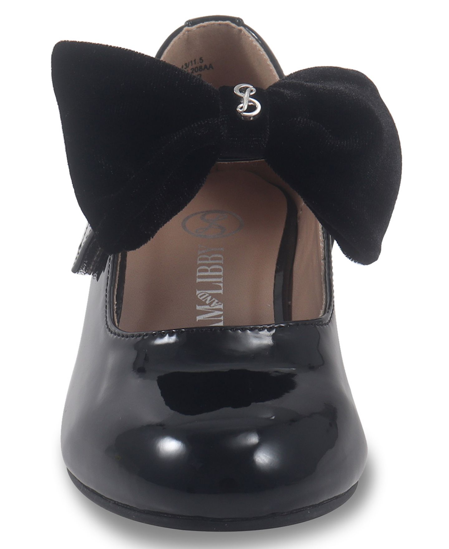 Обувь Sam & Libby Bianca Lily Dress Shoe для девочек, цвет: Чёрный — фото 4
