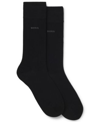 Hugo Boss - Men's 2-Pack Solid Regular Length Socks