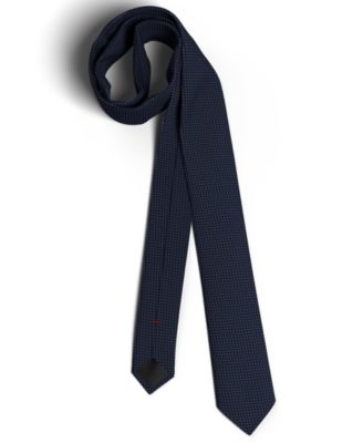 Hugo Boss Men's Jacquard Pattern Skinny Tie