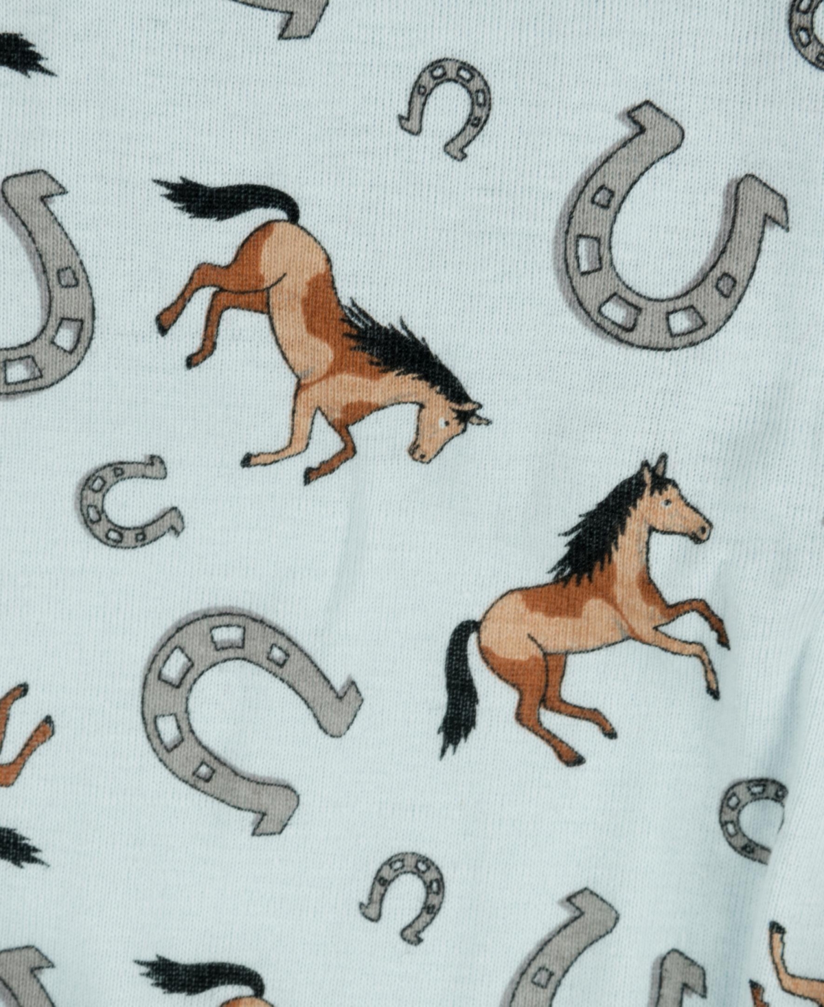 Leveret Dog Cotton Pajama Horse