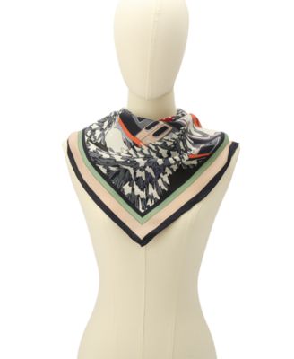 Women's Snow Globe Square Scarf