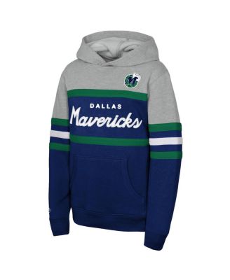 Big Boys and Girls Royal Dallas Mavericks Hoodie
