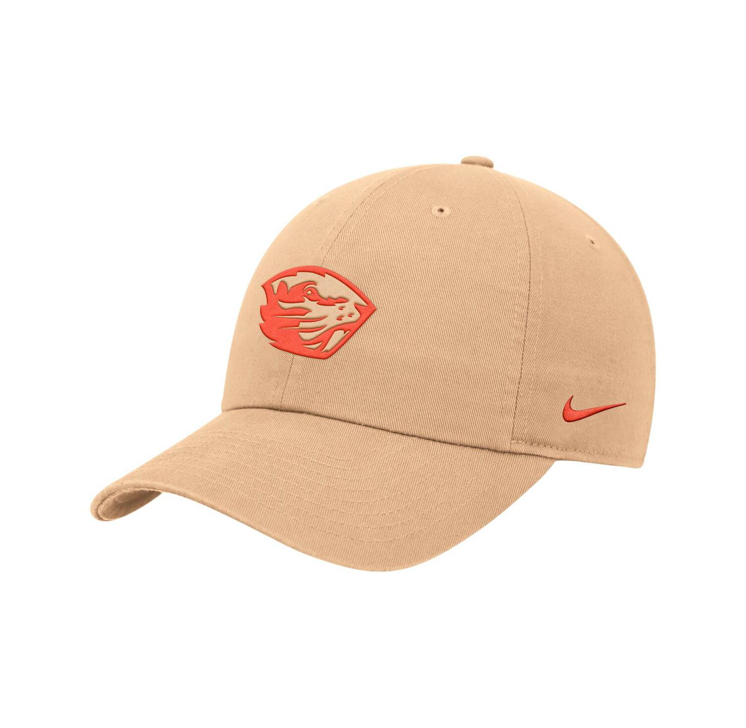 Men's Light Orange Oregon State Beavers Club Adjustable Hat