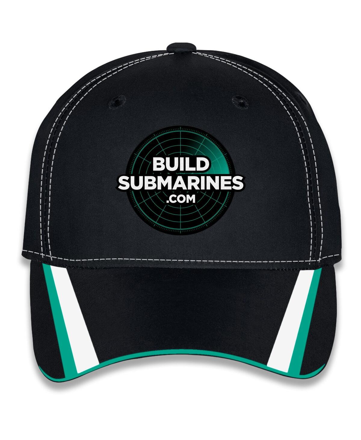 Checkered Flag Sports Men's And Women's Black Brad Keselowski Blue Forge Alliance Uniform Adjustable Hat In Black