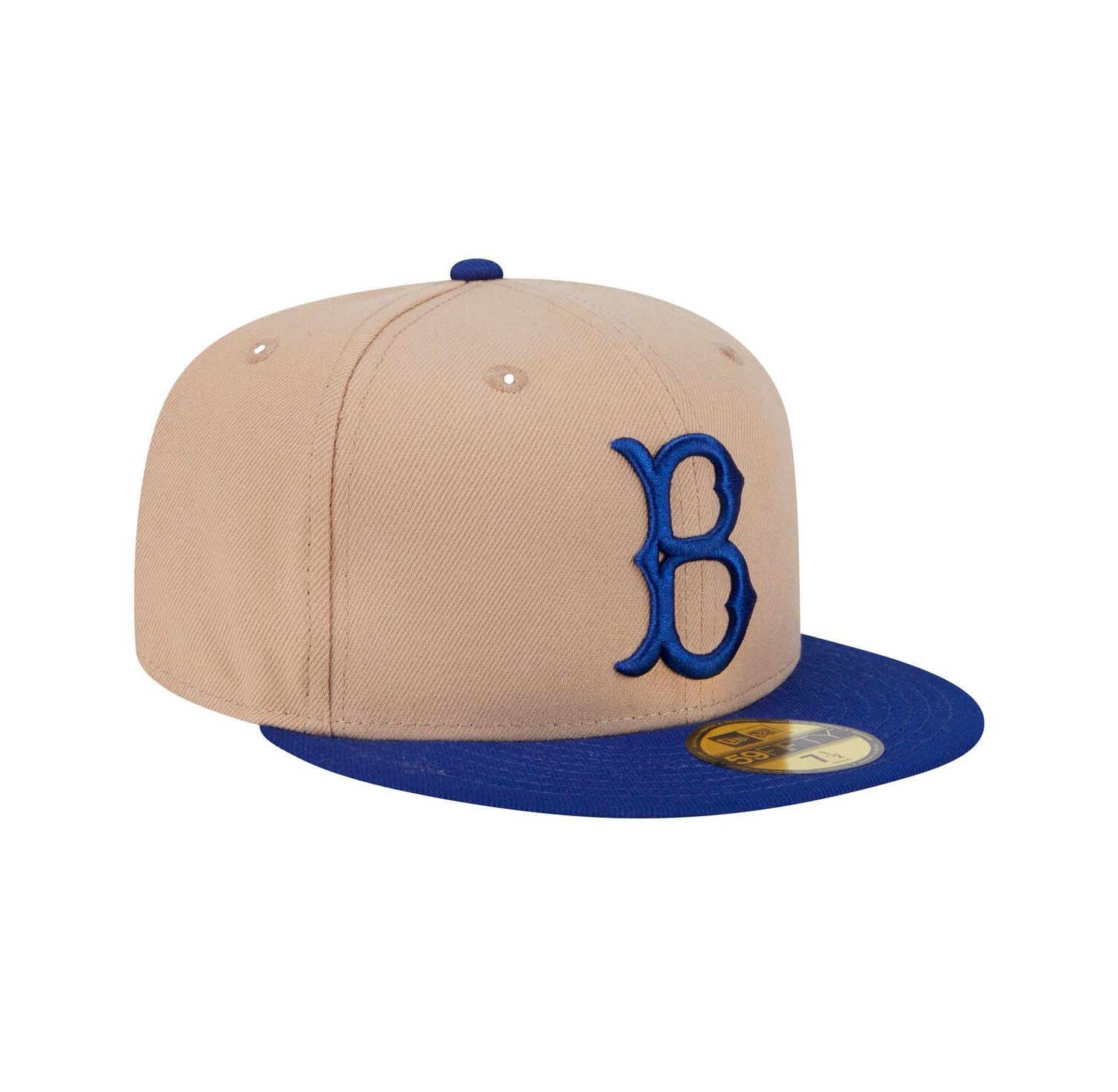 Men's Khaki Brooklyn Dodgers 59FIFTY Fitted Hat