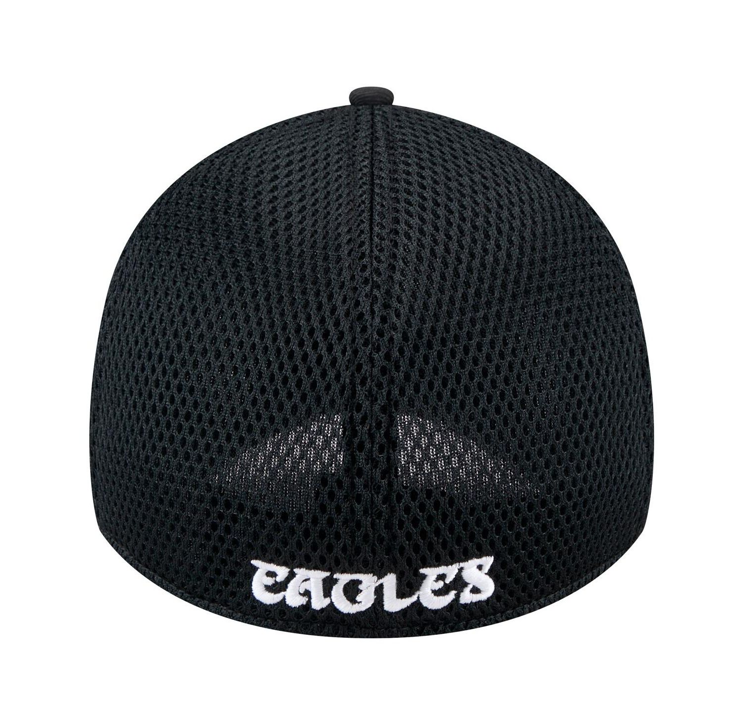 Men's Black Philadelphia Eagles Main Neo 39THIRTY Flex Hat
