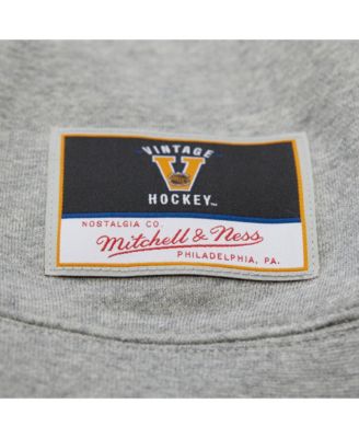 Women's Heather Gray Pittsburgh Penguins Logo Lightweight Pullover Sweatshirt