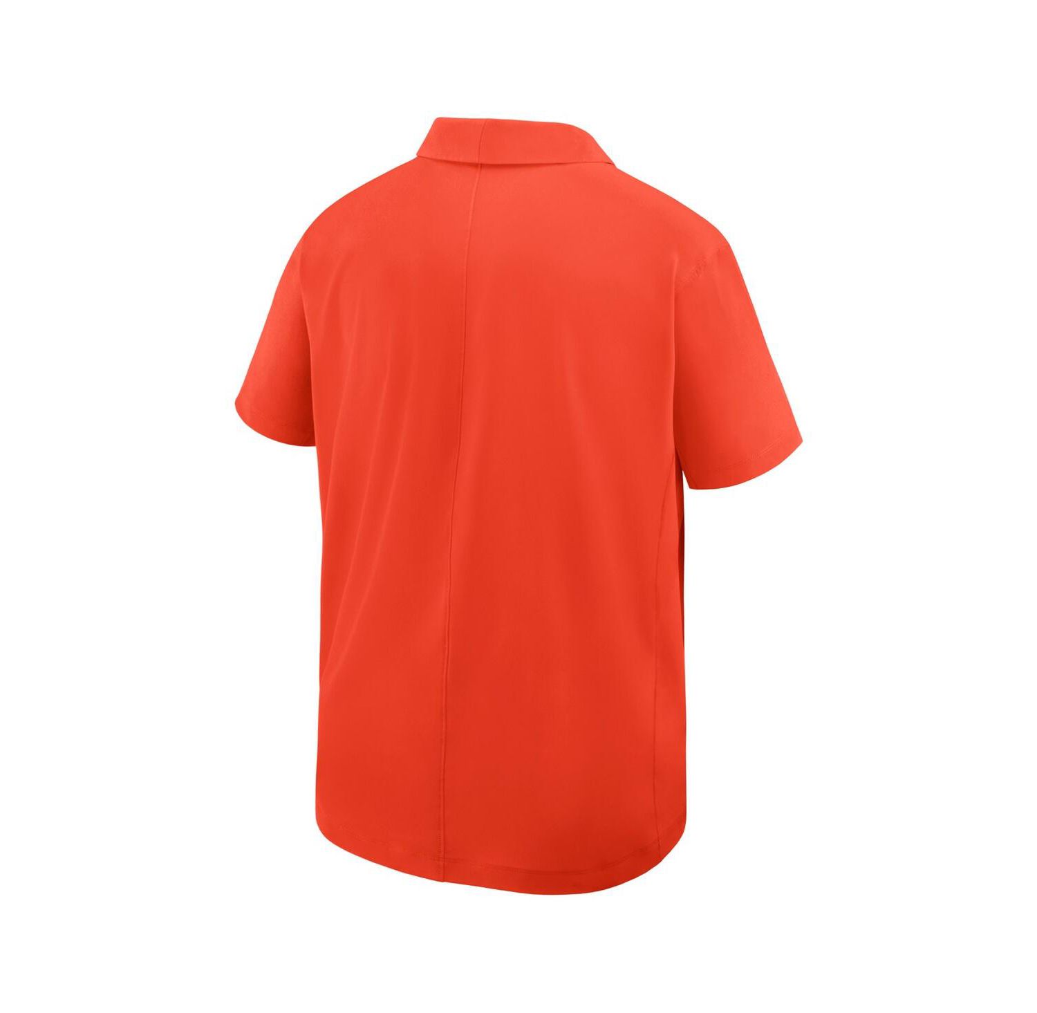 Men's Orange Oregon State Beavers Woven Polo Shirt
