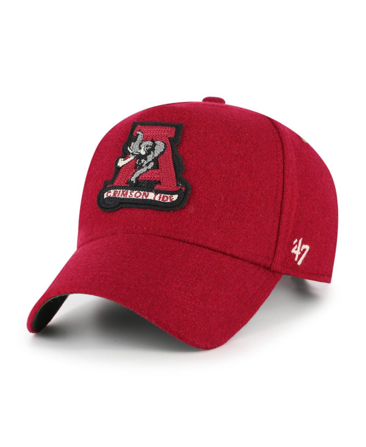 47 Brand Men's And Women's Crimson Alabama Crimson Tide Collections Golden Age Offside Dt Adjustable Hat In Multi