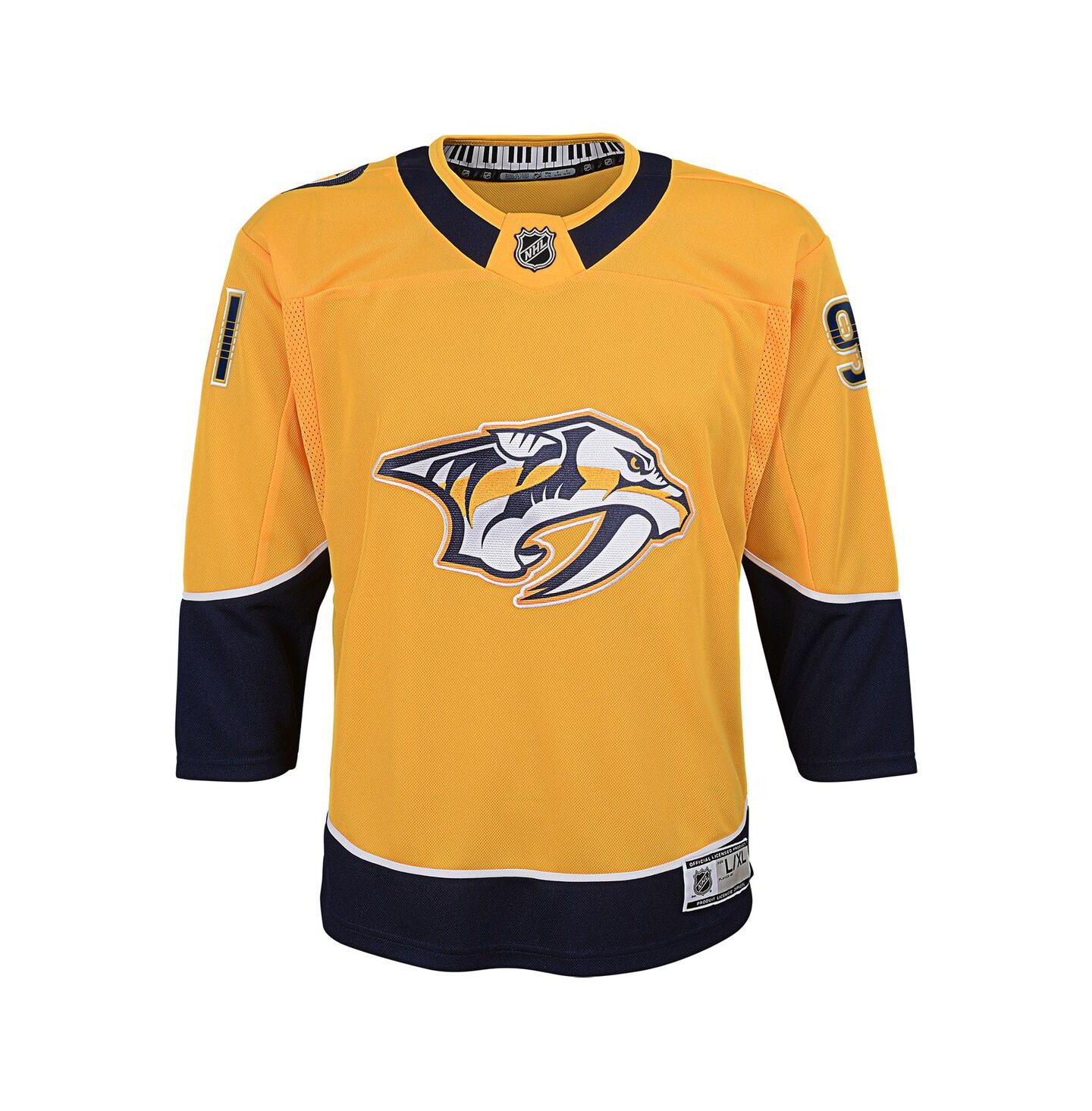 Детский топ Outerstuff Steven Stamkos Gold Nashville Predators Home Premier Player Jersey — фото 2