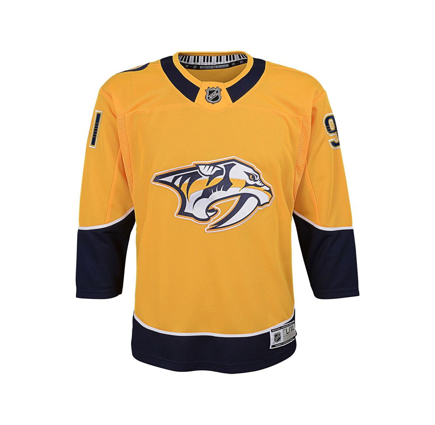 Big Boys and Girls Steven Stamkos Gold Nashville Predators Home Premier Player Jersey