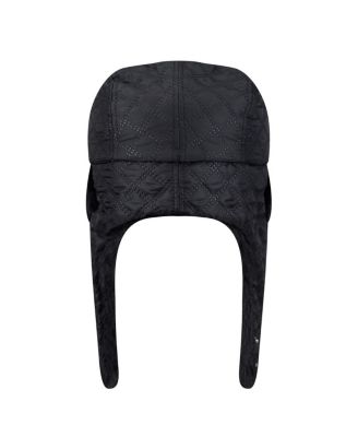 Men's Black Dallas Cowboys Quilted Trapper Hat