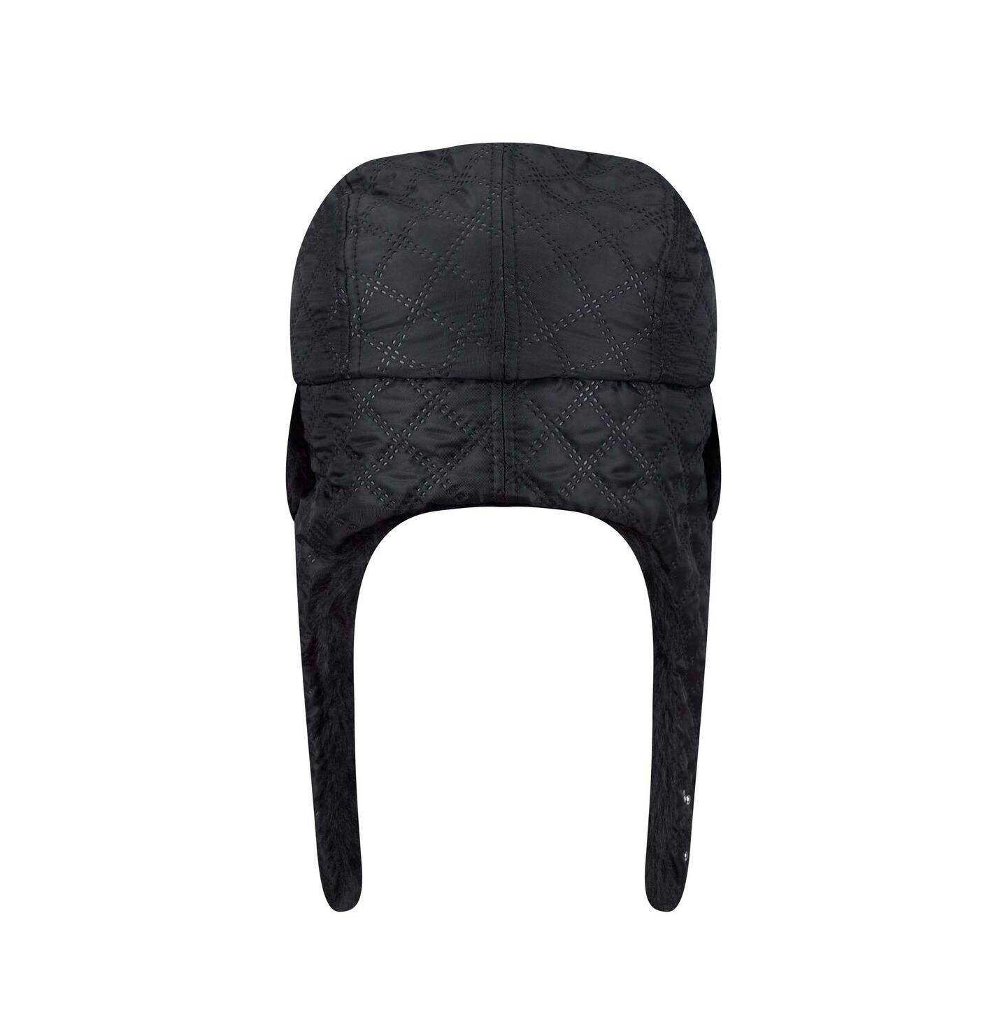 Мужской головной убор New Era Black Dallas Cowboys Quilted Trapper Hat — фото 4