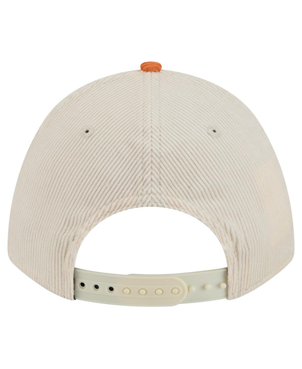 New Era Men's Tennessee Orange/Cream Tennessee Volunteers Arch Two-Tone Corduroy 9FORTY A-Frame Adjustable Hat