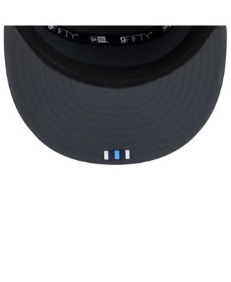 Men's Charcoal Tennessee Titans 2025 Sideline Cold Weather Split Panel 9FIFTY Snapback Hat