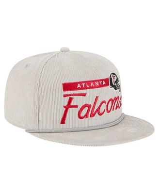 Men's Gray Atlanta Falcons Cord Rope Corduroy 9FIFTY Snapback Hat