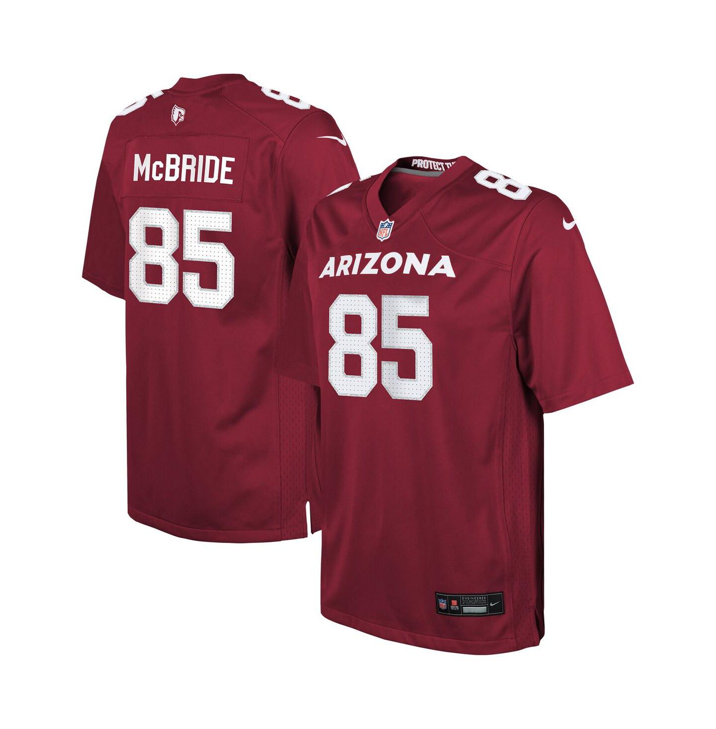 Детское джерси Nike Trey McBride Arizona Cardinals Team Game, Cardinal — фото 1