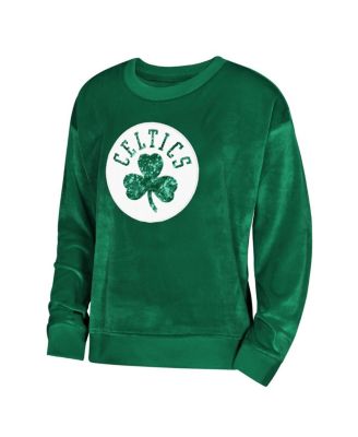 Big Boys and Girls Outerstuff Kelly Green Boston Celtics Step Back Sweatshirt