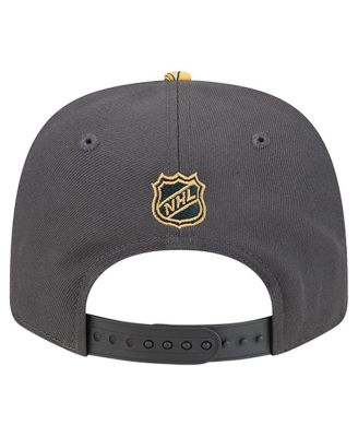 Men's Gray Vegas Golden Knights Mascot Visor 9SEVENTY Adjustable Hat