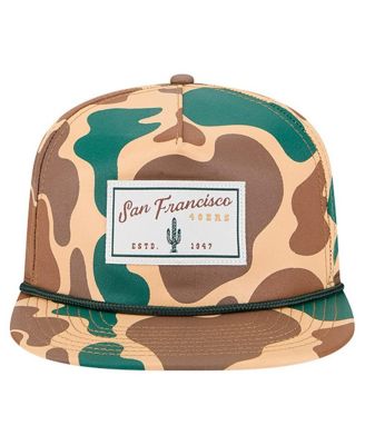 Men's Camo San Francisco 49ers Duck Rope 19TWENTY Adjustable Hat