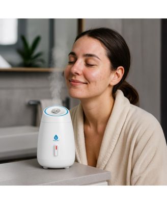 Glow & Go Skincare Essentials Bundle: Nano Facial Steamer + Clean Facial Towels