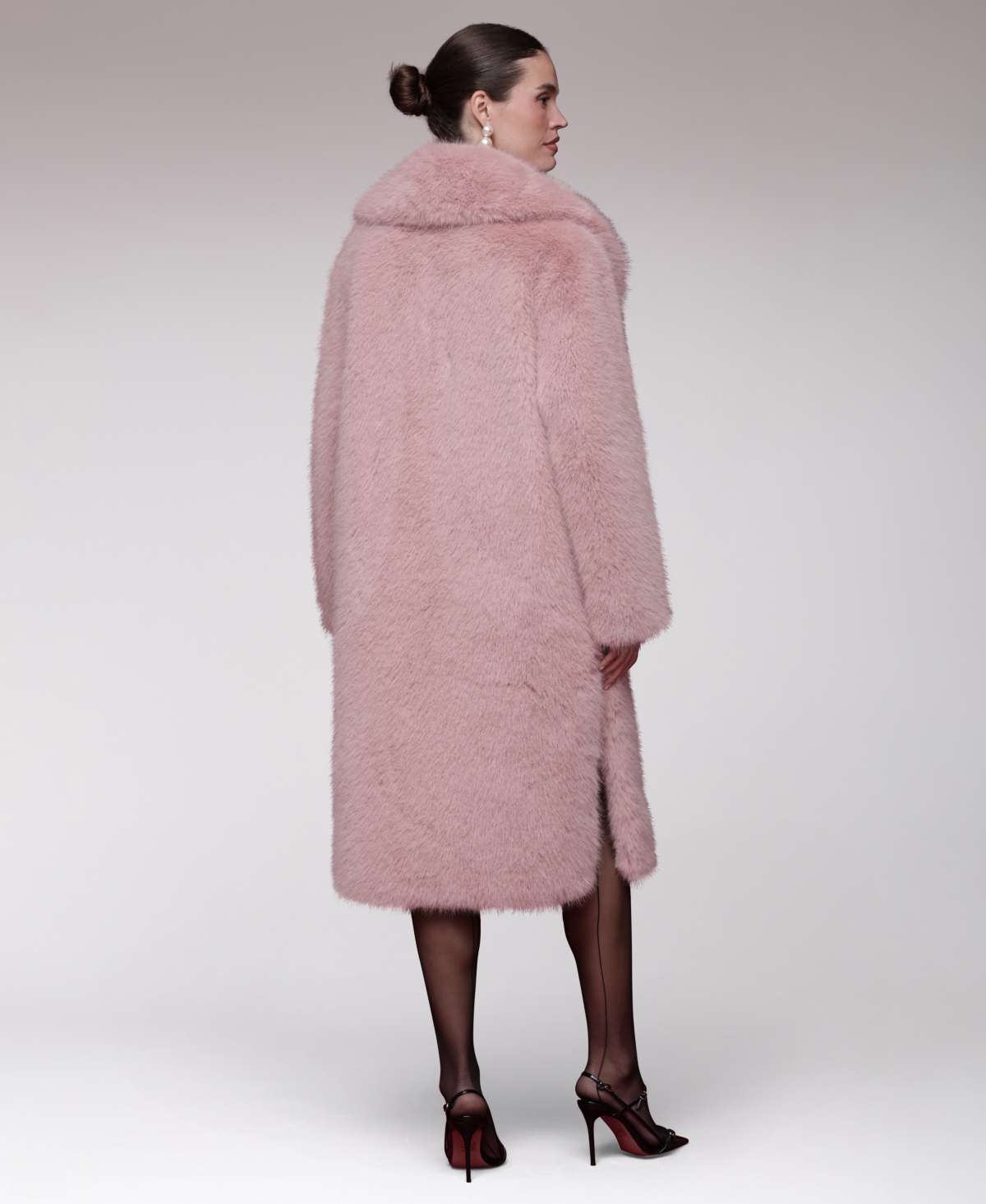 Avec Les Filles Women's Oversized Long-Sleeve Trench Jacket