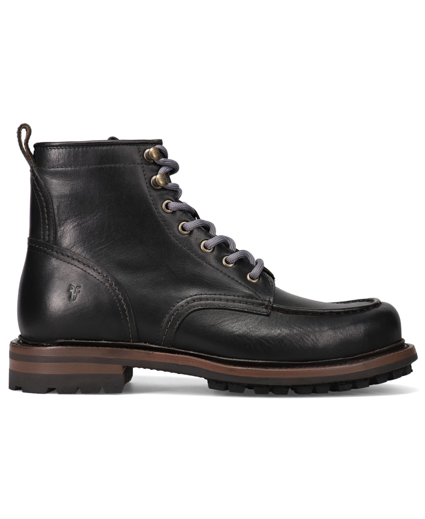 Мужские ботинки Frye Hudson Lace-Up Work Boots, цвет: Чёрный — фото 2